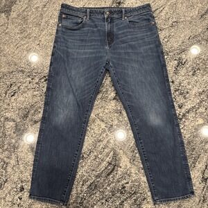 American Eagle Mens AirFlex + Temp Tech Jeans Denim Blue 36x30 Athletic Fit